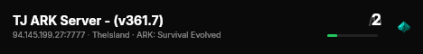 TJ ARK Server - (v361.7) live status badge