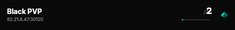Black PVP live status badge