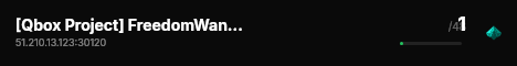 [Qbox Project] FreedomWanderer live status badge