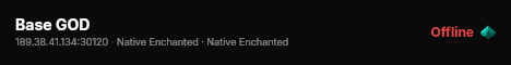 Base GOD live status badge