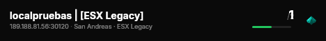 localpruebas | [ESX Legacy] live status badge