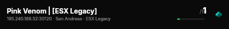 Pink Venom | [ESX Legacy] live status badge