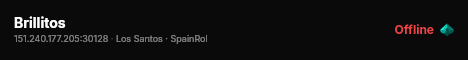 Brillitos live status badge
