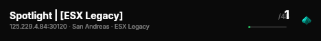 Spotlight | [ESX Legacy] live status badge