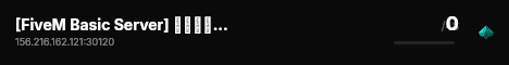 [FiveM Basic Server] ريدز / REDS live status badge