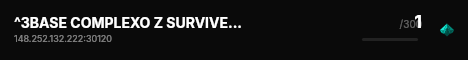 ^3BASE COMPLEXO Z SURVIVE #Apocalipse 🧟 live status badge