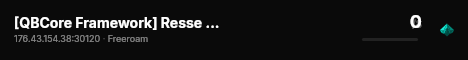 [QBCore Framework] Resse QBCORE TEST live status badge