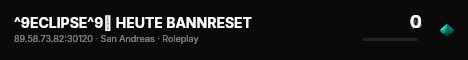 ^9ECLIPSE^9⌡ HEUTE BANNRESET live status badge