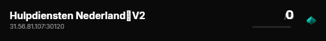 Hulpdiensten Nederland┃V2 live status badge