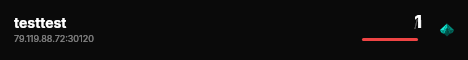 testtest live status badge