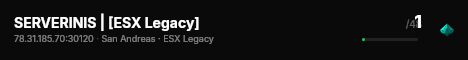 SERVERINIS | [ESX Legacy] live status badge