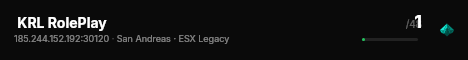  KRL RolePlay live status badge