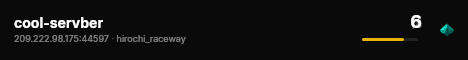 cool-servber live status badge