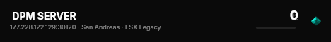  DPM SERVER live status badge