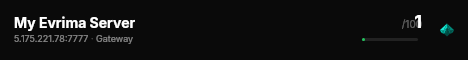 IsleServer live status badge