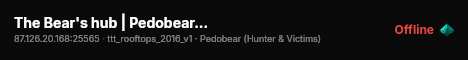 The Bear's hub | Pedobear Hide & Seek live status badge