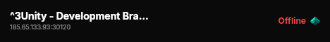^3Unity - Development Branch⚡ live status badge
