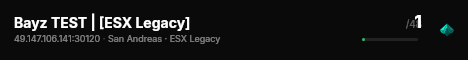 Bayz TEST | [ESX Legacy] live status badge