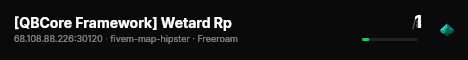 [QBCore Framework] Wetard Rp live status badge