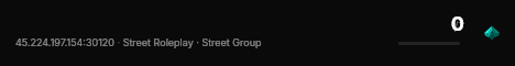   live status badge