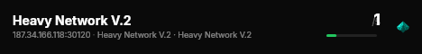 Heavy Network V.2 live status badge