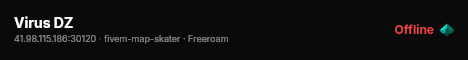 Virus DZ live status badge