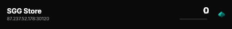 SGG Store live status badge