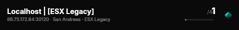 Localhost | [ESX Legacy] live status badge