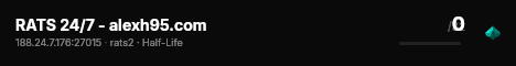 RATS 24/7 - alexh95.com live status badge