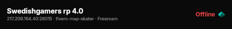 Swedishgamers rp 4.0 live status badge