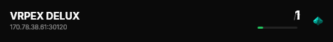 VRPEX DELUX live status badge