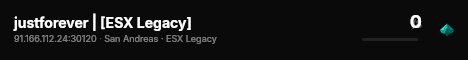 justforever | [ESX Legacy] live status badge