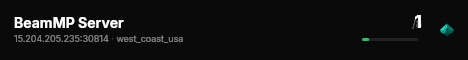 BeamMP Server live status badge