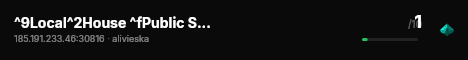 ^9Local^2House ^fPublic Server [^bMy Summer Car^f] live status badge