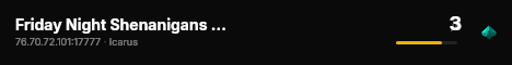 Friday Night Shenanigans World live status badge
