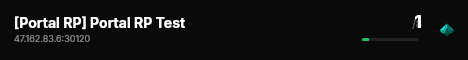[Portal RP] Portal RP Test live status badge
