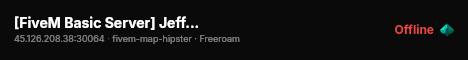 [FiveM Basic Server] Jeffe_Dev live status badge