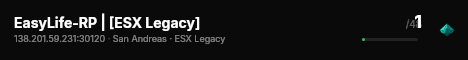 EasyLife-RP | [ESX Legacy] live status badge