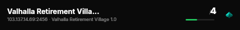 Valhalla Retirement Village 1.0 live status badge