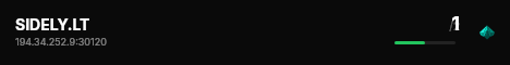 SIDELY.LT live status badge