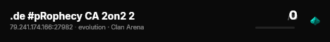 .de #pRophecy CA 2on2 2 live status badge