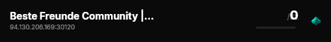 Beste Freunde Community | TestServer live status badge