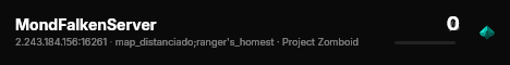 MondFalkenServer live status badge