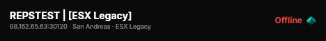 REPSTEST | [ESX Legacy] live status badge