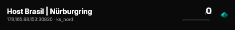 Host Brasil | Nürburgring live status badge