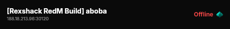 [Rexshack RedM Build] aboba live status badge