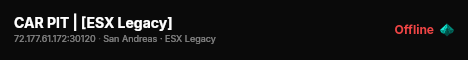 CAR PIT | [ESX Legacy] live status badge