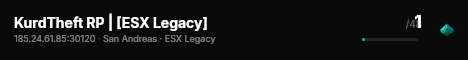 KurdTheft RP | [ESX Legacy] live status badge