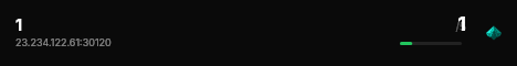1 live status badge