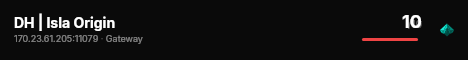 DH | Isla Origin live status badge